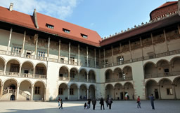 Patio del Catillo de Wawel