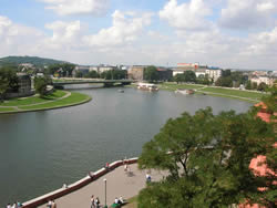 Paseo fluvial a orillas del Vístula